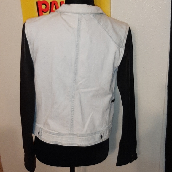 NWOT Rag & bone bleach out leather moto jacket - Picture 11 of 16